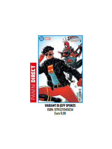 SUPERMAN/SPIDER-MAN 01 VARIANT DI JEFF SPOKES