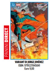 SUPERMAN/SPIDER-MAN 01 VARIANT DI JORGE GIMENEZ