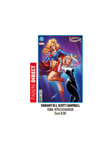 SUPERMAN/SPIDER-MAN 01 VARIANT DI J. SCOTT CAMPBELL