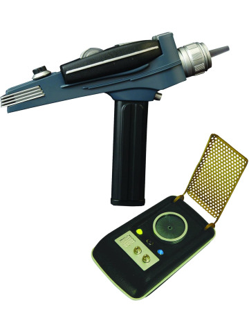 Diamond Select Toys Star Trek: comunicatore e Phaser, 2-Pack