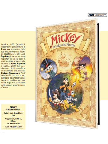 TOPOLINO E IL RE DEI PIRATI VOLUME UNICO