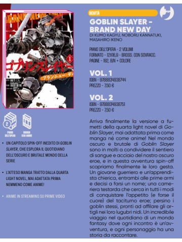 GOBLIN SLAYER BRAND NEW DAY 01