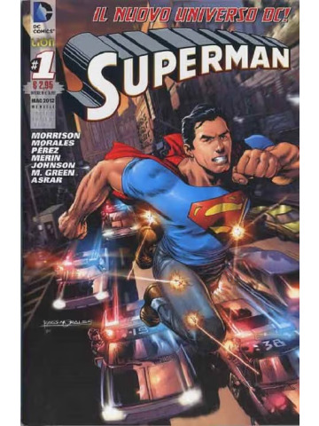SUPERMAN 1 SUPER VARIANT SILVER
