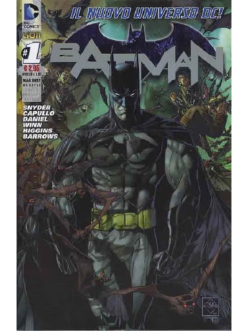 BATMAN 1 SUPER VARIANT SILVER