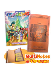 Topolino 3673 CON NOTES IN PELLE DI TOPOLINO