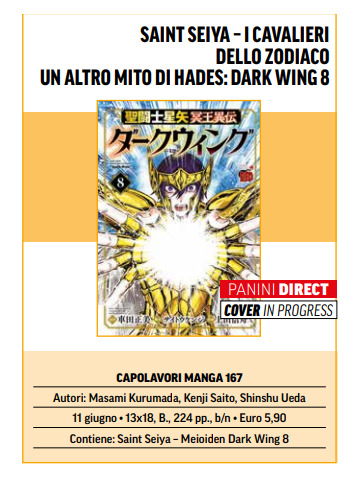 SAINT SEIYA I CAVALIERI DELLO ZODIACO UN ALTRO MITO DI HADES DARK WING 08