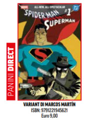 SPIDER-MAN/SUPERMAN 01 VARIANT DI MARCOS MARTÍN