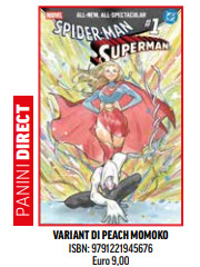 SPIDER-MAN/SUPERMAN 01 VARIANT DI PEACH MOMOKO