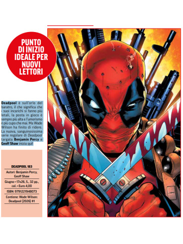 Deadpool 183/WADE WILSON DEADPOOL 01