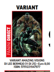 Spider-Man 892/16 VARIANT AMAZING VISIONS DI LEE BERMEJO