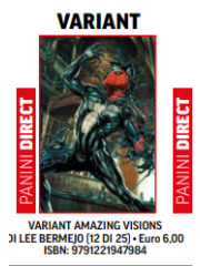 Spider-Man 893/AMAZING SPIDER-MAN DIVISI 01 VARIANT AMAZING VISIONS DI LEE BERMEJO