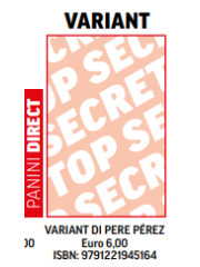 Spider-Man 893/AMAZING SPIDER-MAN DIVISI 01 VARIANT DI PERE PÉREZ