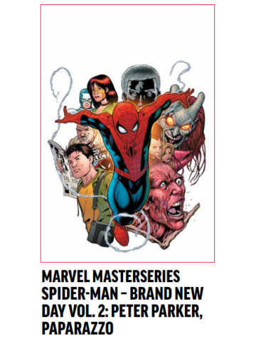 MARVEL MASTERSERIES SPIDER-MAN BRAND NEW DAY 02 PETER PARKER PAPARAZZO