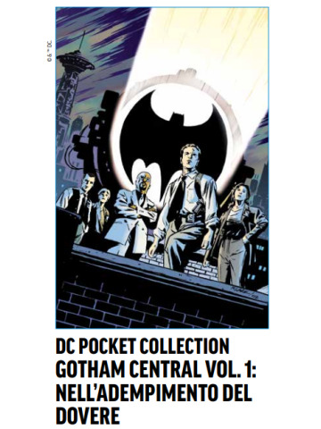 DC POCKET COLLECTION GOTHAM CENTRAL 01 NELL`ADEMPIMENTO DEL DOVERE