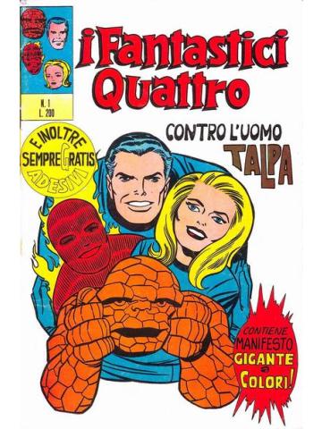 Fantastici Quattro (Corno) 01 POSTER AD