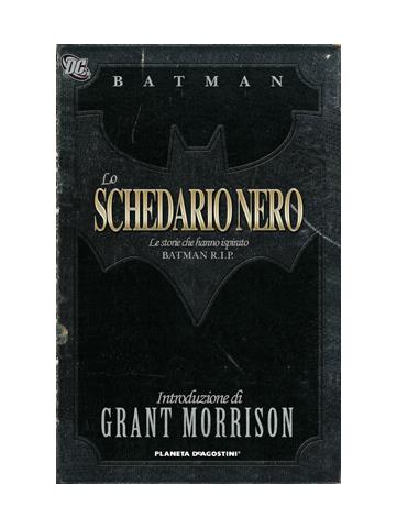 Batman Lo Schedario Nero 01 - UNICO