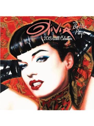 A Olivia With Bettie Page Wall Calendar 2013