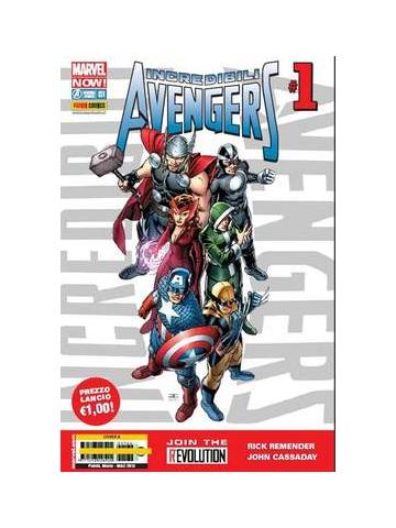 Incredibili Avengers (2013) 01/COV A