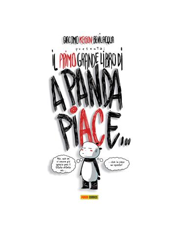 Primo Grande Libro Di A Panda Piace Il 01 - UNICO