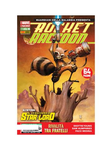 Guardiani Della Galassia Presenta Rocket Raccoon 01