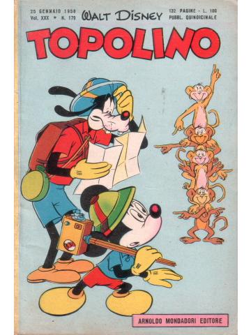 Topolino Libretto (Mondadori+disney) 0179 QUASI EDICOLA