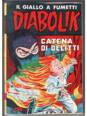 Diabolik Anno 002 (Seconda Serie 1965) 26 EDICOLA/K CON ADESIVI