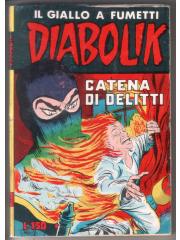 Diabolik Anno 002 (Seconda Serie 1965) 26 EDICOLA/K CON ADESIVI