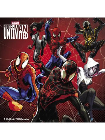 Spider-Man Unlimited Calendar 2017