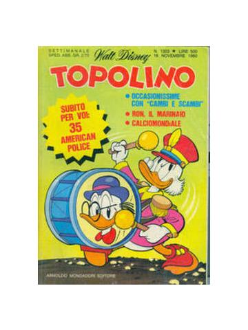 Topolino Libretto (Mondadori+disney) 1303