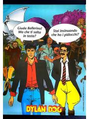 Dylan Dog Quadretto Poster Tela Che Ti Salta In Testa...Pidocchi? 01 - UNICO