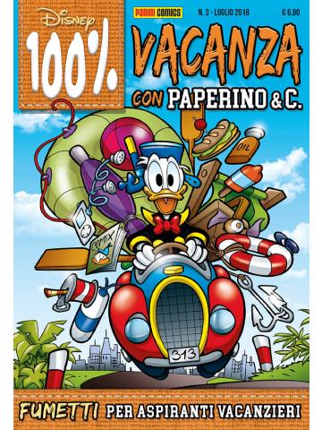 Disney 100% Vacanza Con Paperino & C. 01 - UNICO