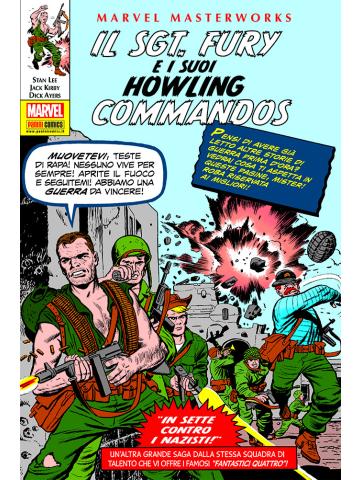 Marvel Masterworks Sgt. Fury E Gli Howling Commandos 01