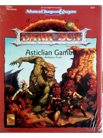 Gdr Dark Sun Asticlian Gambit 01 - UNICO