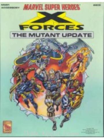 Gdr Marvel Super-Heroes X Forces The Mutant Update 01 - UNICO
