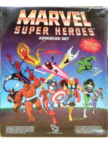 Gdr Marvel Super-Heroes Advanced Set 01 - UNICO