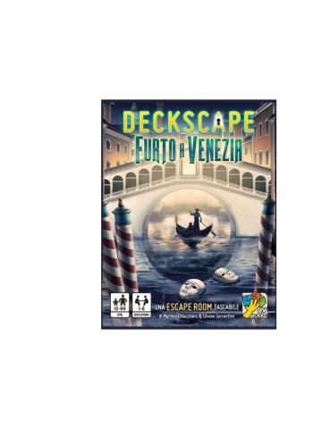 Gioco Da Tavolo Deckscape - Furto a Venezia