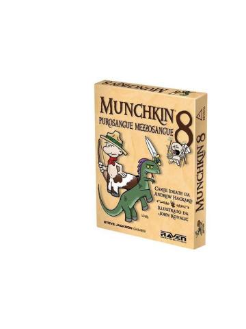 Gioco Da Tavolo Munchkin: 8 Purosangue Mezzosangue