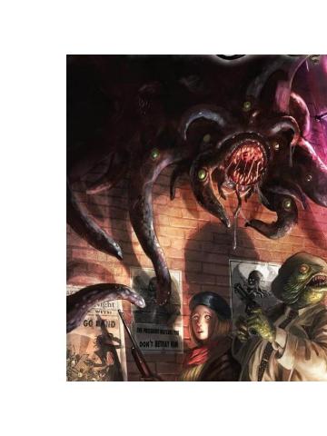 Gioco Di Ruolo Gdr Alba di Cthulhu: R'lyeh, La Città Cadavere