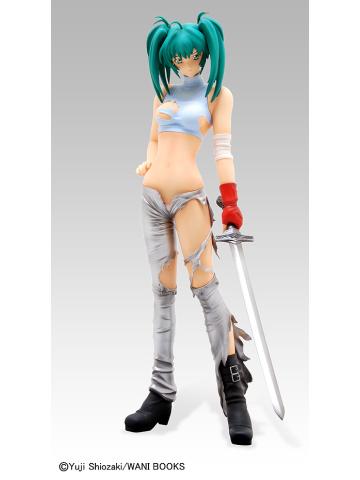 Action Figure Ikkitousen Housen Ryofu Plain Clothes Battle Silver Color