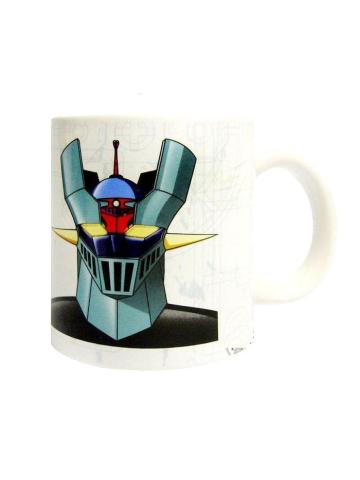 Tazza Mug In Ceramica Mazinger Z Go Nagai White Bianca