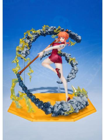 Action Figure ONE PIECE ZERO NAMI BLACK BALL FIG