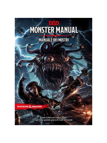 Gioco Di Ruolo Gdr Dungeons & Dragons Manuale dei mostri 5